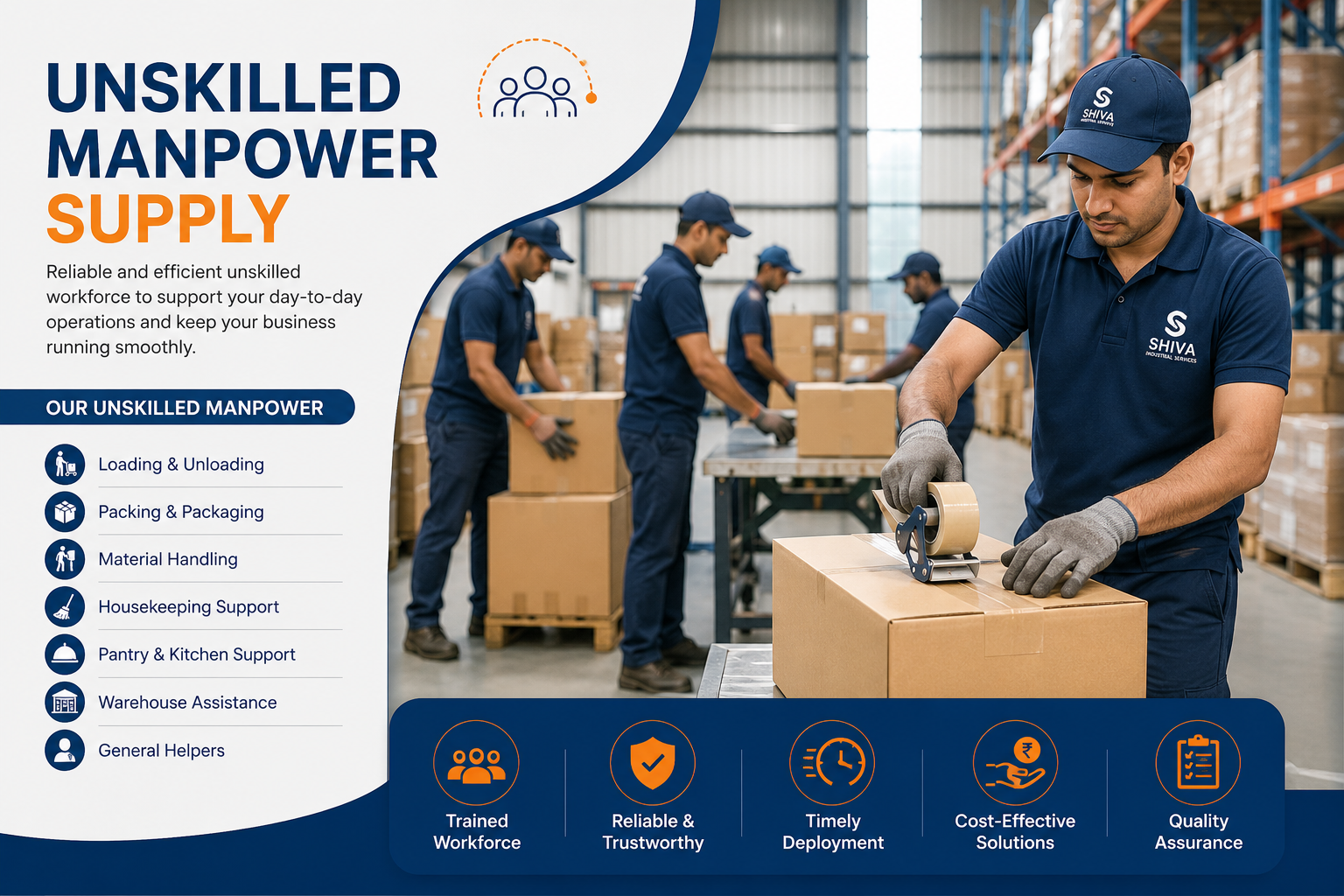 Unskilled Manpower Supply
